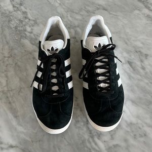 Adidas Gazelle men’s size 11.5 black - great condition